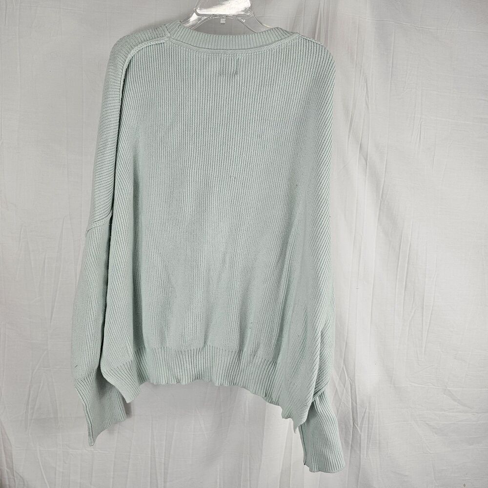 Shop The Mint Give You Joy Light Green Dolman SweaterWomen's Size Large - Picture 8 of 8